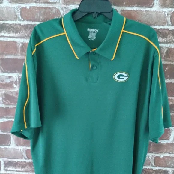Large     Reebok / Green Bay Packers / Polo - Picture 6 of 7